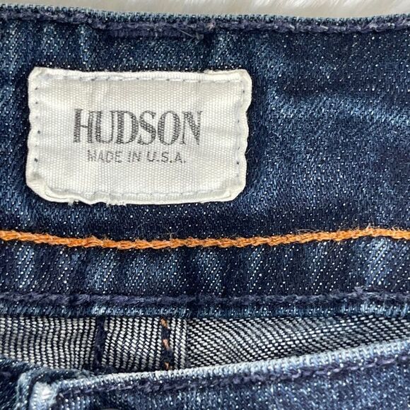Hudson Distressed Bootcut Jeans Sz 30 - Picture 7 of 13